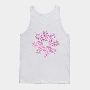 Pink Flake Tank Top